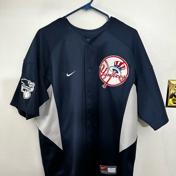 New York Yankess Jersey Medium Vintage Nike NY Yankees #13 Rodriguez - Picture 3 of 5